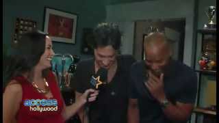 Zach Braff and Donald Faison on The Exes part 2 [upl. by Lhary]