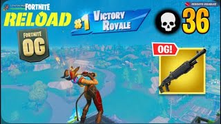 SOLO VS SQUADS  36 KILL  retour de tilted tower [upl. by Mixie]