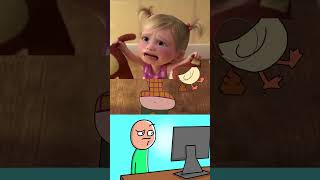 Crying Baby 4 memes 😂😂 funny insideout2 memes shorts [upl. by Rochell]