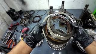 GM 6l80 Transmission Rebuild  PT2 Teardown [upl. by Sualkcin]