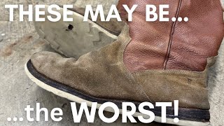 Lucchese Boots Restoration  These Were NOT What We Expected [upl. by Enelyk]