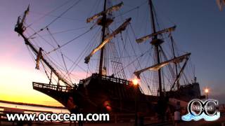 El Galeon Andalucia  Tall Ship  Ocean City Maryland 2013 [upl. by Zarihs]