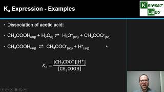 Acid and Base Dissociation Constant – Ka and Kb  HSC Chemistry [upl. by Guthrie]