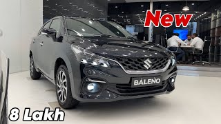 New BALENO 2024 Black Colour Updated  Maruti Suzuki BALENO Alpha Top Model Review [upl. by Dumah398]