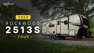 RV Rundown  2023 Forest River Rockwood Mini Lite 2513S  Awesome Couples Travel Trailer Camper [upl. by Mora]