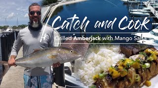 Catch amp Cook  Greater Amberjack in 7 easy Steps [upl. by Rehpotisrhc]