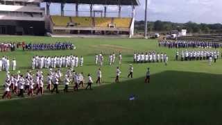 Antigua and Barbuda 32nd Independence Ceremonial Parade 2013 [upl. by Worden]