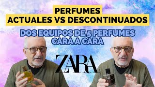 VERSUS ZARA😲 5 PERFUMES ACTUALES CONTRA 5 DESCONTINUADOS ¡TU DECIDES👏👏👏 perfumes [upl. by Aneroc]