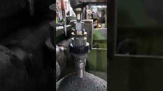 Day 4 spur gear chating hobing machine [upl. by Kusin]