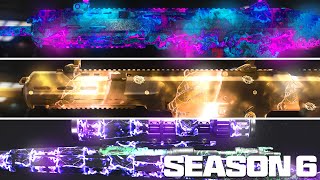 ALL Season 6 FREE ANIMATED CAMOS SHOWCASE Constellations End Lightning amp MORE  Modern Warfare 3 [upl. by Huntington513]