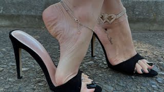 MULEs high heels slippers A timeless heels  Trending HEELS  Slippers [upl. by Ailahs]