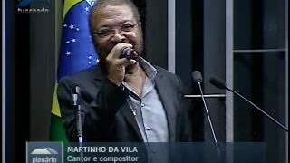 Martinho da Vila canta Kizomba no Plenário do Senado [upl. by Vikky57]