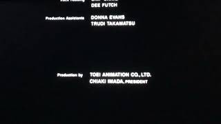 The Adventures of the American Rabbit Ending Credits 1985 [upl. by China650]