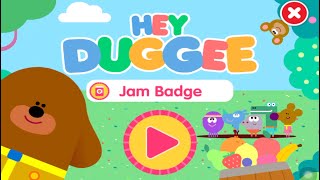 Hey Duggee  Jam Badge Gameplay  ABC Kids Games [upl. by Harutek]