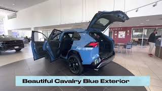 2023 RAV4 Hybrid SE Cavalry Blue [upl. by Nadya181]