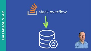 How to Import the StackOverflow Database [upl. by Rimidalv]