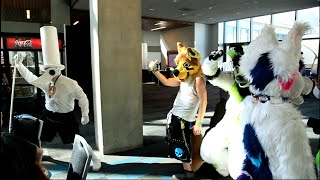 Fanime 2016 Furries Doing the WhipNae Nae [upl. by Tavy]