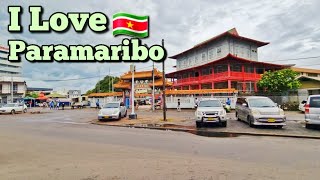 Walking Through The Streets of Paramaribo  Suriname 🇸🇷 [upl. by Cerell691]