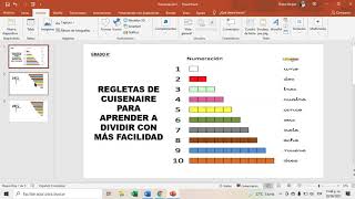 División con regletas de cuisinaire [upl. by Ayisan291]