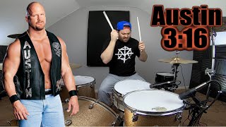 WWE Stone Cold Steve Austin Theme Song Drum Cover [upl. by Narmak]