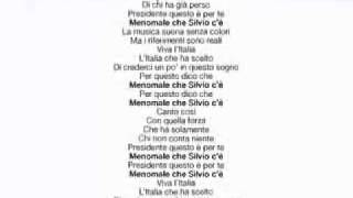 Menomale che Silvio cè  A Silvio Berlusconi nuovo inno [upl. by Carney]