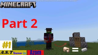 minecraftpe1Part 2 Do you know what happened to me when I went to iron from the ground today [upl. by Anhsirk]