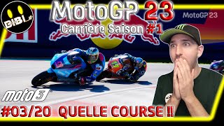 MotoGP 23  Carrière Saison 1  0320 UNE COURSE MAGNIFIQUE SUR AUSTIN   MotoGP Academy [upl. by Hayott]