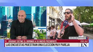 Elecciones en Uruguay el domingo balotaje entre Yamandú Orsi y Álvaro Delgado [upl. by Obocaj398]