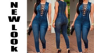 New Look Sleeveless Jeans  Fashion Week 2017 [upl. by Esor]