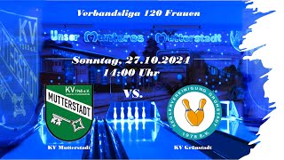 Verbandsliga Frauen KV Mutterstadt  KV Grünstadt [upl. by Baun]