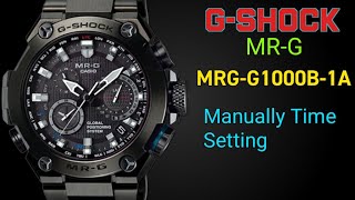 How To Set Time On A Casio GShock MRGG1000 5411 [upl. by Avril]