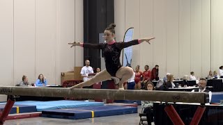 Jasmine Cawley  Beam  2024 Atlantic Centennial Classic  Level 10 [upl. by Nulubez]