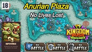 Kingdom Rush Vengeance  Anurian Plaza  Impossible   All Modes  Gameplay Walkthrough [upl. by Jewett]