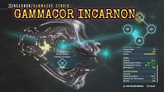 warframe gammacor synoid incarnon build [upl. by Eelanej188]