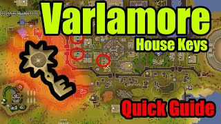 Varlamore  House Keys  Old School Runescape OSRS [upl. by Nilla]