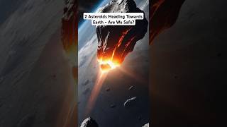 2 Asteroids Heading Towards Earth  Are We Safe 🌍☄️ shorts youtubeshorts [upl. by Ernesto255]