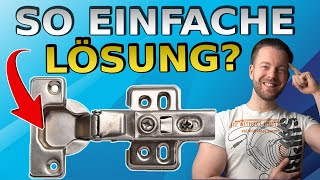 🚨EASY🚨 TÜR EINSTELLEN leicht gemacht Einfach jedes SCHARNIER gerade EINSTELLEN [upl. by Ivette907]