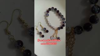 Name bracelet available diyfashion shortvideo beads charms [upl. by Zevahc]