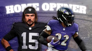 Are the Ravens in for Minshew MANIA  Raiders at Ravens WEEK 2 Preview [upl. by Annodahs887]