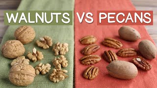 Benefits of Walnuts Vs Pecans Differences and Similarities [upl. by Moth]