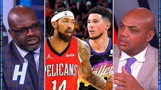 Inside the NBA reacts to Pelicans vs Suns Game 1 Highlights  2022 NBA Playoffs [upl. by Perseus]