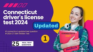 Permit Test Study Guide 2024 Connecticut  CT DMV Written Test 2024  usa CT [upl. by Euqnom]