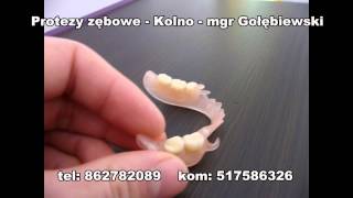 Kolno technik dentystyczny protezy zębowe protezownia mgr Gołębiewski te 862782089 kom517586326 [upl. by Noskcire]