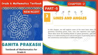 Class 6 Maths  Chapter 2  Lines And Angle  Part  5 GANITA PRAKASH  New Ncert  class6th [upl. by Anayaran794]