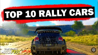 The Top 10 Rally Cars in The Crew Motorfest [upl. by Lienhard]