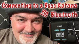 Connecting to Boss Katana via Bluetooth [upl. by Nicks588]