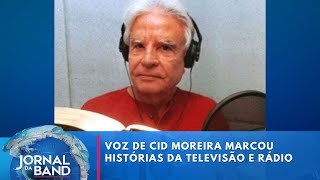 Morre o jornalista Cid Moreira aos 97 anos no Rio de Janeiro  Jornal da Band [upl. by Ragnar491]