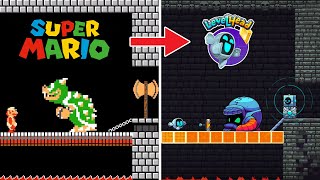 Amazing Super Mario Castle Levels Recreated in Levelhead [upl. by Sibylla]