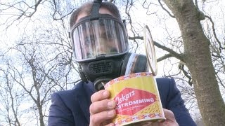 Surströmming tasting the smelliest fish in the world [upl. by Salbu45]