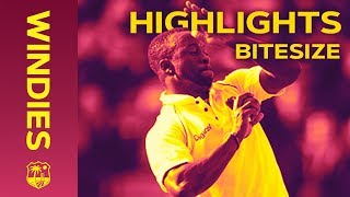 Windies v Bangladesh 1st Test Day 1 2018  Bitesize Highlights [upl. by Kauslick]